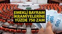 Emekli bayram ikramiyelerine yüzde 750 zam! TBMM'ye sunuldu. Emekli ikramiyesi 15 Bin TL. Ramazan Bayramı ve Kurban Bayramı ikramiyesine büyük zam geliyor! Emeklileri sevindirecek gelişme