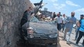 Hafriyat kamyonu lüks otomobili biçti. Yol kan gölüne döndü