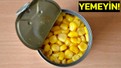 Konserve mısır alarmı! Cam kırıkları Şüphesiyle raflar boşaltılıyor