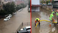 O illeri sağanak yağış vurdu! Ev ve iş yerlerini su bastı, yollar göle döndü