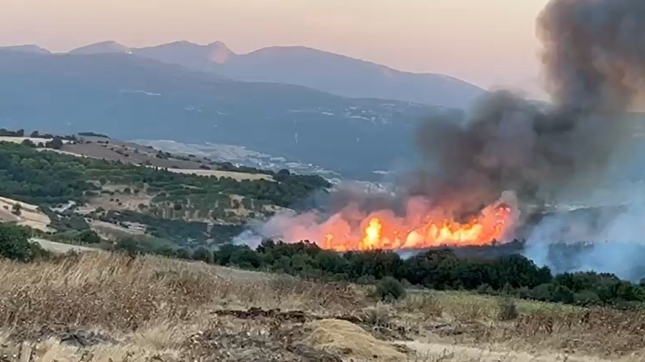 Balıkesir'de üç farklı noktada orman yangını! Dört bir koldan söndürme çalışmaları devam ediyor