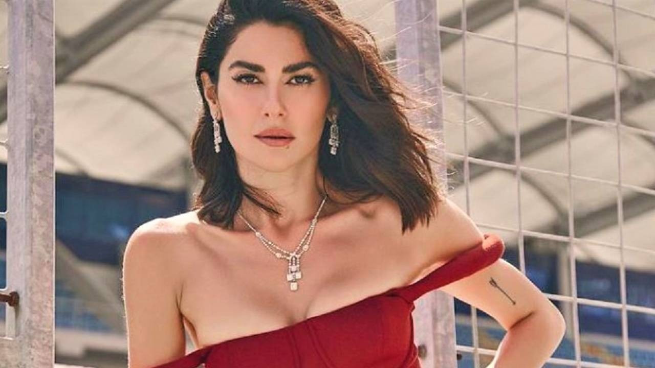 Nesrin Cavadzade'nin panik anları! Bebek'te yakalandı