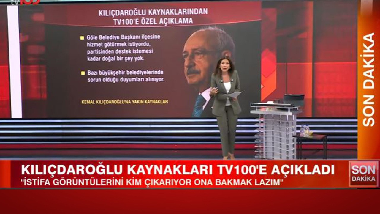 Kılıçdaroğlu kaynakları tv100'e özel açıkladı: Bu iyi bir görüntü değil!