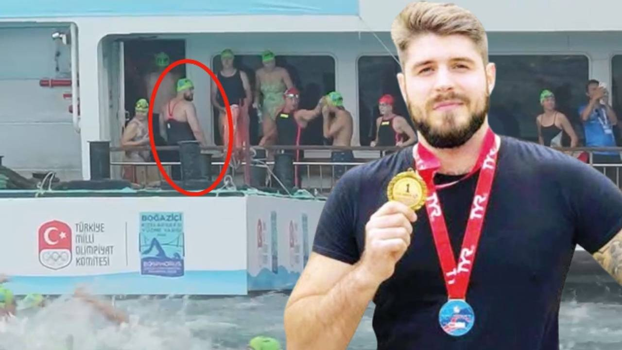 Rus yüzücünün son görüntüleri ortaya çıktı! İstanbul Boğazı'nda kaybolmuştu...