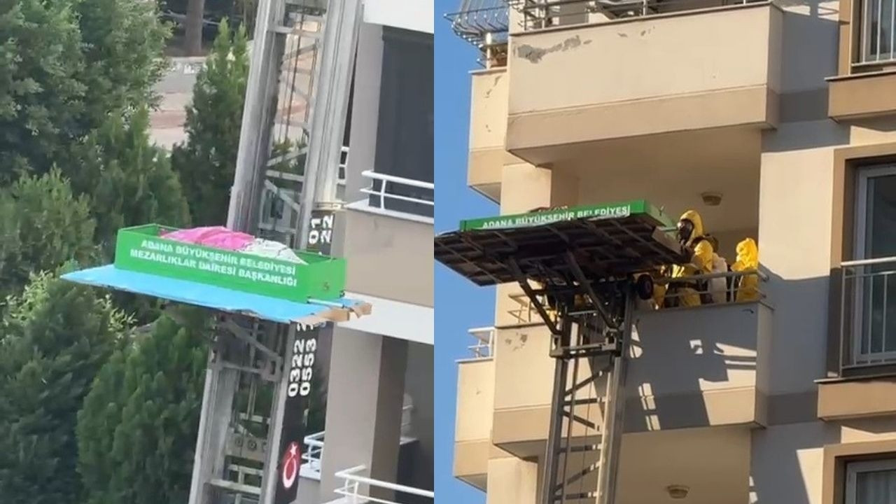 Evde yayılan kötü kokunun ardında korkunç gerçek! Taşıma aracıyla çıkartıldı