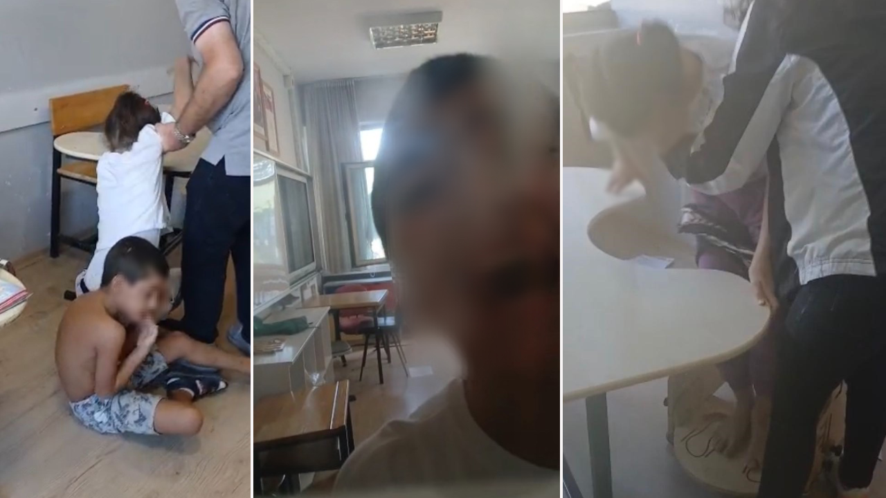 Görüntüler dehşete düşürdü! Okulda otizmli öğrencilere skandal hareketler