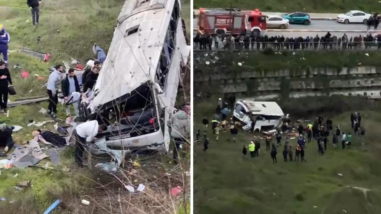 Esenyurt'ta katliam gibi kaza! Çok sayıda ölü ve yaralı var