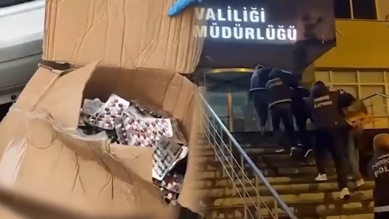 65 ilde dev narkotik operasyonu! 768 gözaltı