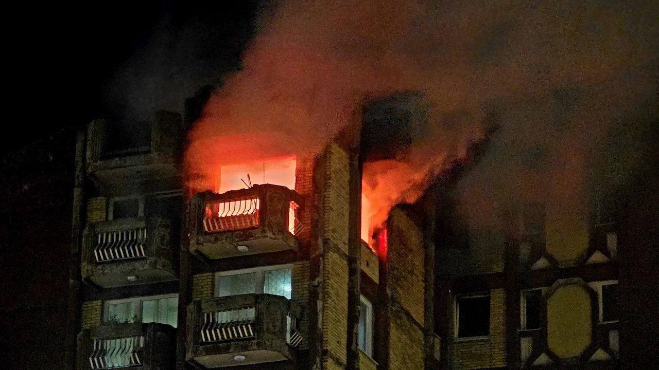 Huzurevi'nde yangın faciası! 16 ölü