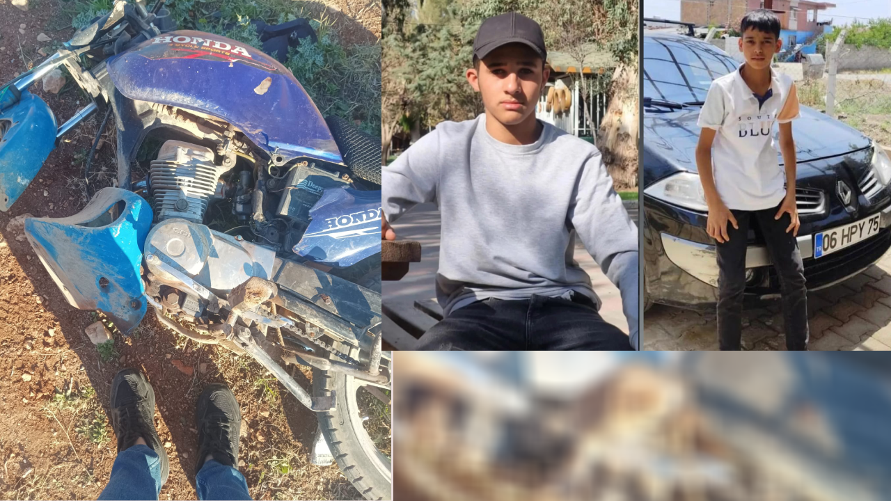 Hatay'da korkunç kaza! Refüje çarpan motosikletteki iki çocuk öldü