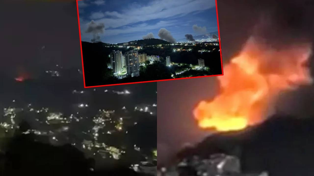 Venezuela'ya hava saldırısı! Trump'tan flaş açıklama: Maduro ve eşini yakaladık