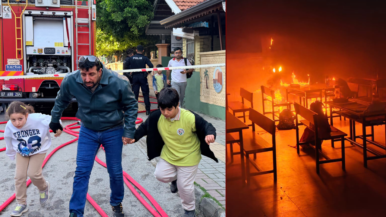 İlkokulda korkutan yangın! O ilde eğitime 2 gün ara verildi