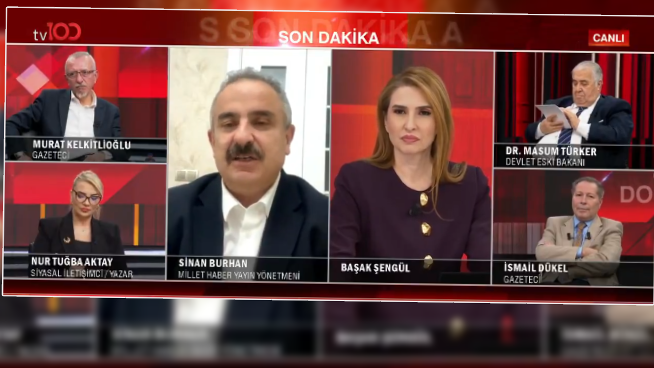 Sinan Burhan’dan tv100’e bomba kulis! “CHP'den 3-4 vekil AK Parti'ye katılabilir"
