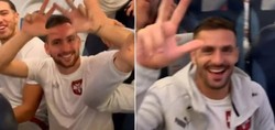 Dusan Tadic'in kutlamalarda 'Çetnik Selamı' vermesi sosyal medyada tartışma konusu oldu. O görüntülere tepki yağdı
