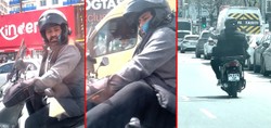 Yer: Esenyurt! Motosikletli maganda otomobilin aynasını böyle kırdı