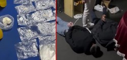 Taksim'de kıraathaneye kumar operasyonu! Uyuşturucu paketlerken yakalandılar