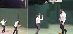 Suriye Devlet Başkanı Ahmed eş-Şara, Şam’da basketbol oynadı