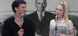 Aleyna Tilki ve Edis'ten duygulandıran düet: Atatürk'ü anmak için Fikrimin İnce Gülü'nü seslendirdiler