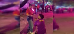 Galatasaray'ın şampiyonluğunda çifte kutlama: Evlilik teklifiyle kutlamaya damga vurdu