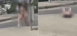 İstanbul'da şoke eden görüntü! Başakşehir'de bir kadın, sokakta çırılçıplak yürürken görüntülendi