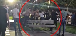 Diyarbakır'da bıçaklı kavgada ortalık karıştı! 2 kişi yaralandı, çok sayıda kişi gözaltına alındı. İşte o görüntüler...