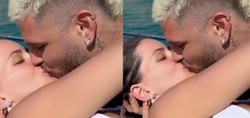 Mauro Icardi'den China Suarez'e ateşli öpücükler! Wanda Nara'yı çıldırtacak görüntüler