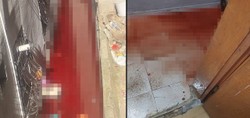 İstanbul'da şoke eden görüntüler! Kurban kanı dairelere doldu. Her yer kan gölüne döndü