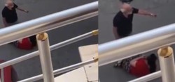 Tek hamleyle kadının hayatını kurtardı! Ayrılma aşamasında olduğu eşini bıçakla rehin aldı, vatandaş tek hamleyle böyle kurtardı
