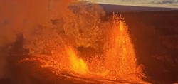 Aralık ayından bu yana 25. patlama! Havaii'deki Kilauea Yanardağı yine lav püskürttü