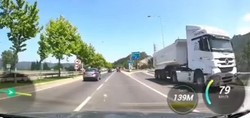 Bursa'da panik anları kamerada! TIR sürücüsü otobanda ters yönden böyle ilerledi