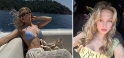 Nilsu Berfin Aktaş'tan oryantal şov! Bikinili pozlarının ardından oryantal yaptığı anları paylaştı