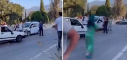 Trafik kazası sonrası dehşet saçtı! 5 kişilik aileyi bıçakladı