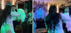 En mutlu günleri kabusa döndü! Gelin ve damat birbirine girdi, düğünde ortalık savaş alanına döndü