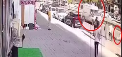 Mardin'de korkunç olay kamerada! Bıçaklı kavgadan kaçarken minibüsün altında kalıp feci şekilde can verdi