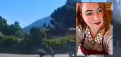 Muğla'da feci kaza kamerada! Otomobil ile çarpışan motosikletin sürücüsü Merve kurtarılamadı