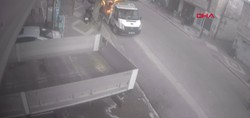 Nevşehir'de korku dolu anlar! Kamyonetin kasasındaki jeneratör böyle patladı