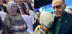 Cumhurbaşkanı Erdoğan'ın tarihi konuşmasında duygu dolu anlar! Emine Erdoğan, gözyaşlarını tutamadı