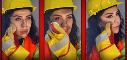 "İtfaiyeci makyajı" videosu çekip paylaştı! Tepkiler ardından sildi…