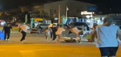 Edirne'de iki grup arasındaki kavgada 6 kişi yaralandı. O anlar kamerada