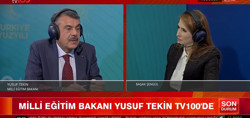 Milli Eğitim Bakanı Yusuf Tekin tv100'e konuştu! Öğrenciler üniformalara geri mi dönüyor?