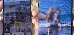 Plajda fotoğraflı taciz! Sapığın telefonundan onlarca fotoğraf çıktı