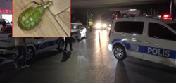Adana'da şok eden olay! Pastaneye atıp kaçtığı el bombası panik yarattı