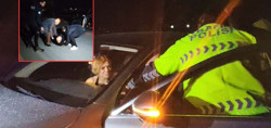 Hem suçlular hem güçlü... Alkollü sürücü kendisini durduran polise tehdit yağdırdı! "Valiyi arayacağım, babam hakim"