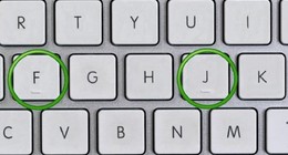 Klavyelerin F ve J harflerinin altındaki o çizginin sırrı ortaya çıktı