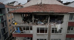 Bahçelievler'deki doğalgaz faciası havadan görüntülendi! Patlamada 3 kişi hayatını kaybetmişti
