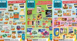 A101'den çıldırtan indirimler geldi: 3 Litre Orkide sıvı yağ 99 TL, Cumhuriyet dana kangal sucuk 99 TL, Kebir kolot peyniri 79 TL, Persil sıvı deterjan çeşitleri 82 TL'den satışa çıkacak
