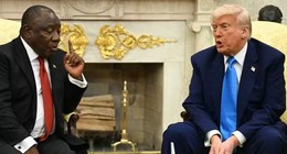 Beyaz Saray'da büyük tartışma! Trump beyaz çiftçilere soykırım yapıldığını öne sürdü