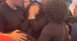 Hünel kardeşlerin acı günü: Cenazede fenalık geçirdi