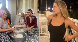 İsveçli köylü güzeli! Türkiye'ye geldi, hayatı değişti