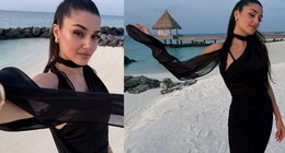 Hande Erçel’den yeni aşk pozu!  Sevgilisi Hakan Sabancı ile paylaştığı fotoğrafa yorum yağdı